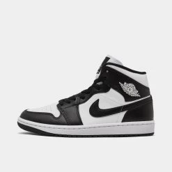 Jordan Women's 1 Mid White / Black - White