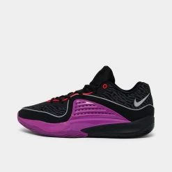 Nike KD16 Black / Metallic Silver - Vivid Purple
