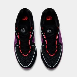 Nike KD16 Black / Metallic Silver - Vivid Purple -Sports Fashion Clothing Store DV2917 002 P5