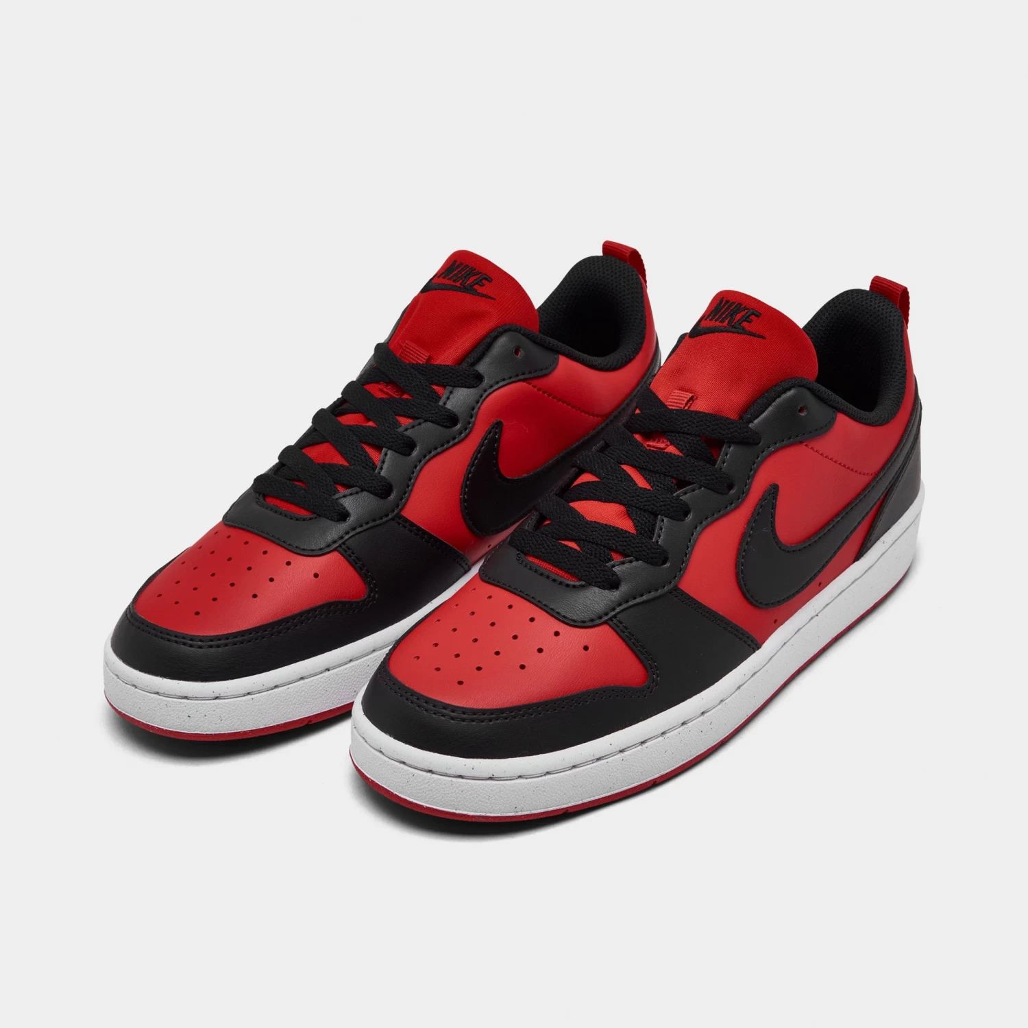 Nike Court Borough Low Recraft GS University Red / Black - White - Image 2