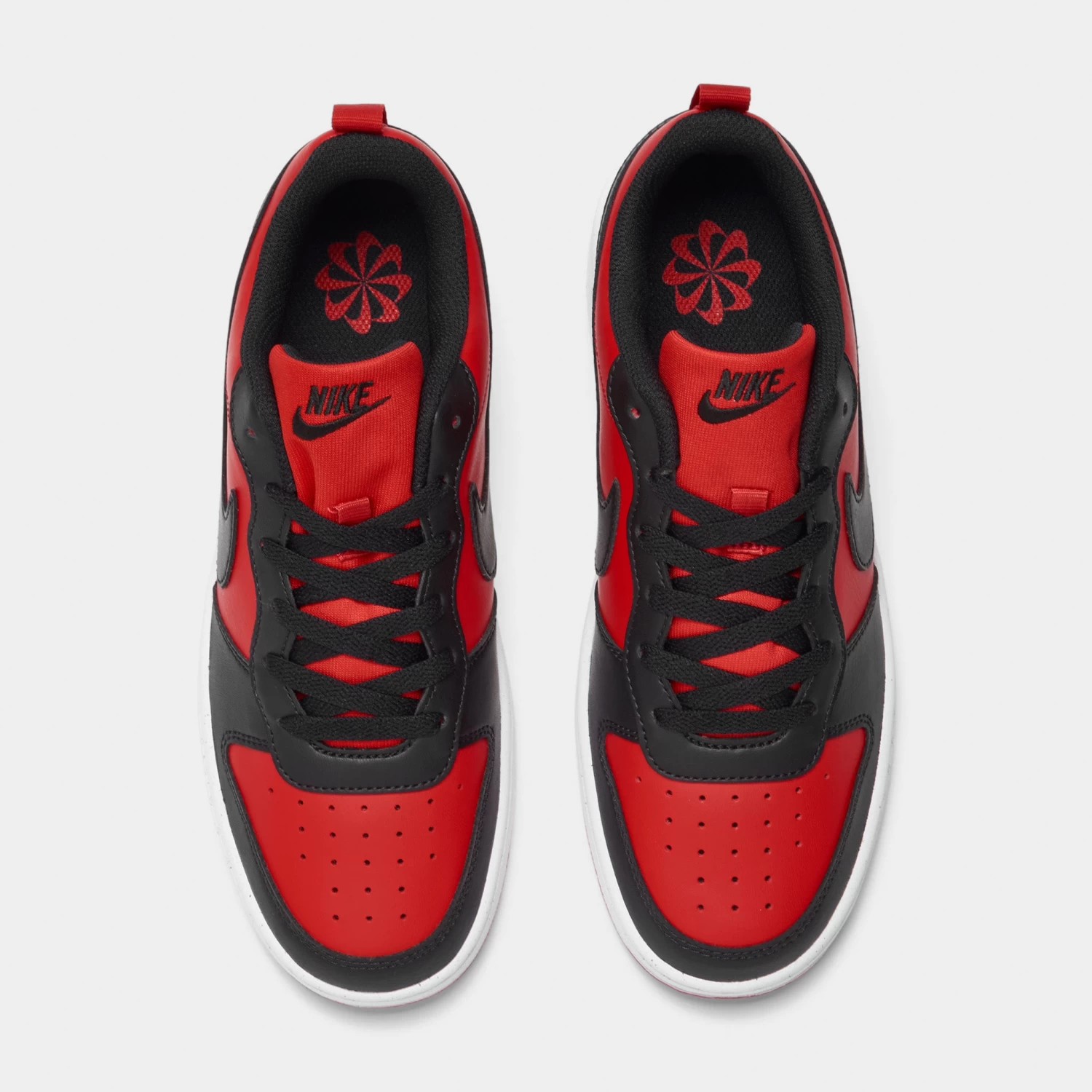 Nike Court Borough Low Recraft GS University Red / Black - White - Image 5