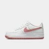 Nike Air Force 1 GS Summit White / Red Stardust - White