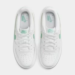 Nike Air Force 1 GS Summit White / Emerald Rise -Sports Fashion Clothing Store DV7762 104 P5