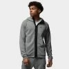 Jordan Dri-FIT Sport Air Fleece Full-Zip Hoodie Dark Grey Heather / Black