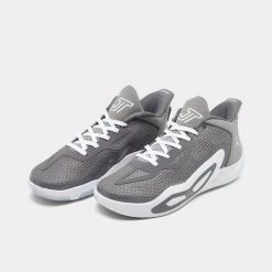 Jordan Tatum 1 GS Medium Grey / White - Gunsmoke -Sports Fashion Clothing Store DX5359 002 P2