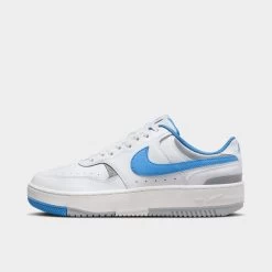 Nike Women's Gamma Force White / University Blue - Light Smoke Grey