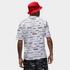 Nike Jordan Flight MVP 85 White / Magic Ember -Sports Fashion Clothing Store DX9573 100 jordan flight mvp t shirt white A