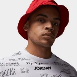 Nike Jordan Flight MVP 85 White / Magic Ember -Sports Fashion Clothing Store DX9573 100 jordan flight mvp t shirt white C