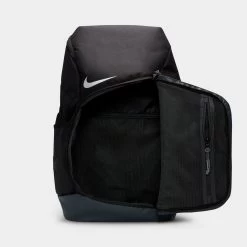 Nike Hoops Elite Backpack (32L) Black / Anthracite - Metallic Silver -Sports Fashion Clothing Store DX9786 010 nike hoops elite backpack 32l black 3