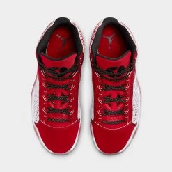 Jordan 38 White / Black - University Red -Sports Fashion Clothing Store DZ3356 100 jordan 38 white black university red 3