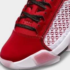 Jordan 38 White / Black - University Red -Sports Fashion Clothing Store DZ3356 100 jordan 38 white black university red 6