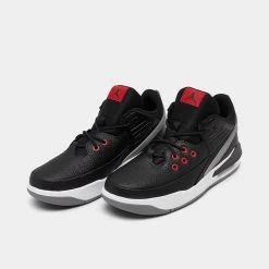 Jordan Max Aura 5 GS Black / University Red - White -Sports Fashion Clothing Store DZ4352 061 P2