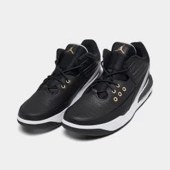 Jordan Max Aura 5 Black / Metallic Gold - White -Sports Fashion Clothing Store DZ4353 017 P2