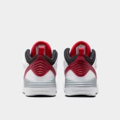 Jordan Max Aura 5 PS White / Black - Varsity Red -Sports Fashion Clothing Store DZ4354 101 jordan max aura 5 ps white black varsity red 1