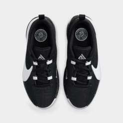 Nike Freak 5 GS Black / White - Metallic Silver -Sports Fashion Clothing Store DZ4486 003 nike freak 5 gs black white metallic silver 3