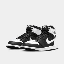 Jordan 1 Retro High OG Black / White - White -Sports Fashion Clothing Store DZ5485 010 P2