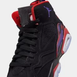 Jordan Jumpman MVP GS Black / University Red - Anthracite -Sports Fashion Clothing Store DZ5577 006 jordan jumpman 3 peat gs black dark concord university r 3