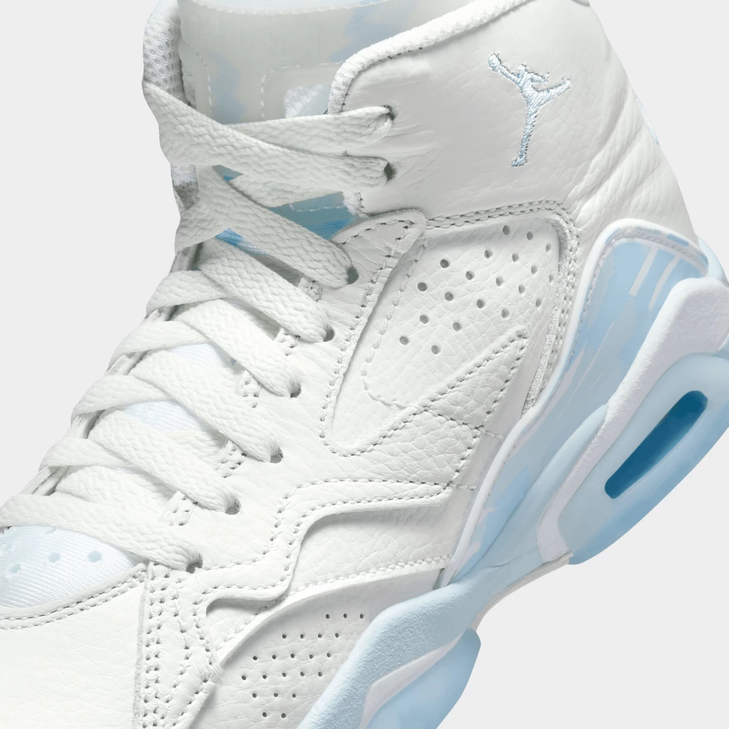 Jordan Jumpman MVP GS Summit White / Ice Blue - Blue Tint - Image 3