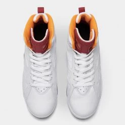 Jordan Jumpman MVP GS White / Cardinal Red - Vivid Orange -Sports Fashion Clothing Store DZ5577 168 jordan jumpman 3 peat gs white cardinal red vivid orange 5