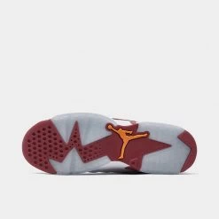 Jordan Jumpman MVP GS White / Cardinal Red - Vivid Orange -Sports Fashion Clothing Store DZ5577 168 jordan jumpman 3 peat gs white cardinal red vivid orange 6
