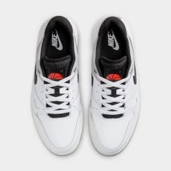 Nike Full Force Low White / Black - Pewter -Sports Fashion Clothing Store FB1362 101 nike full force low white black pewter 3