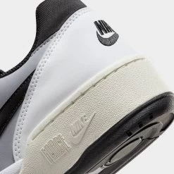 Nike Full Force Low White / Black - Pewter -Sports Fashion Clothing Store FB1362 101 nike full force low white black pewter 7