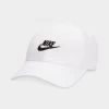 Nike Club Unstructured Futura Wash Cap White / Black