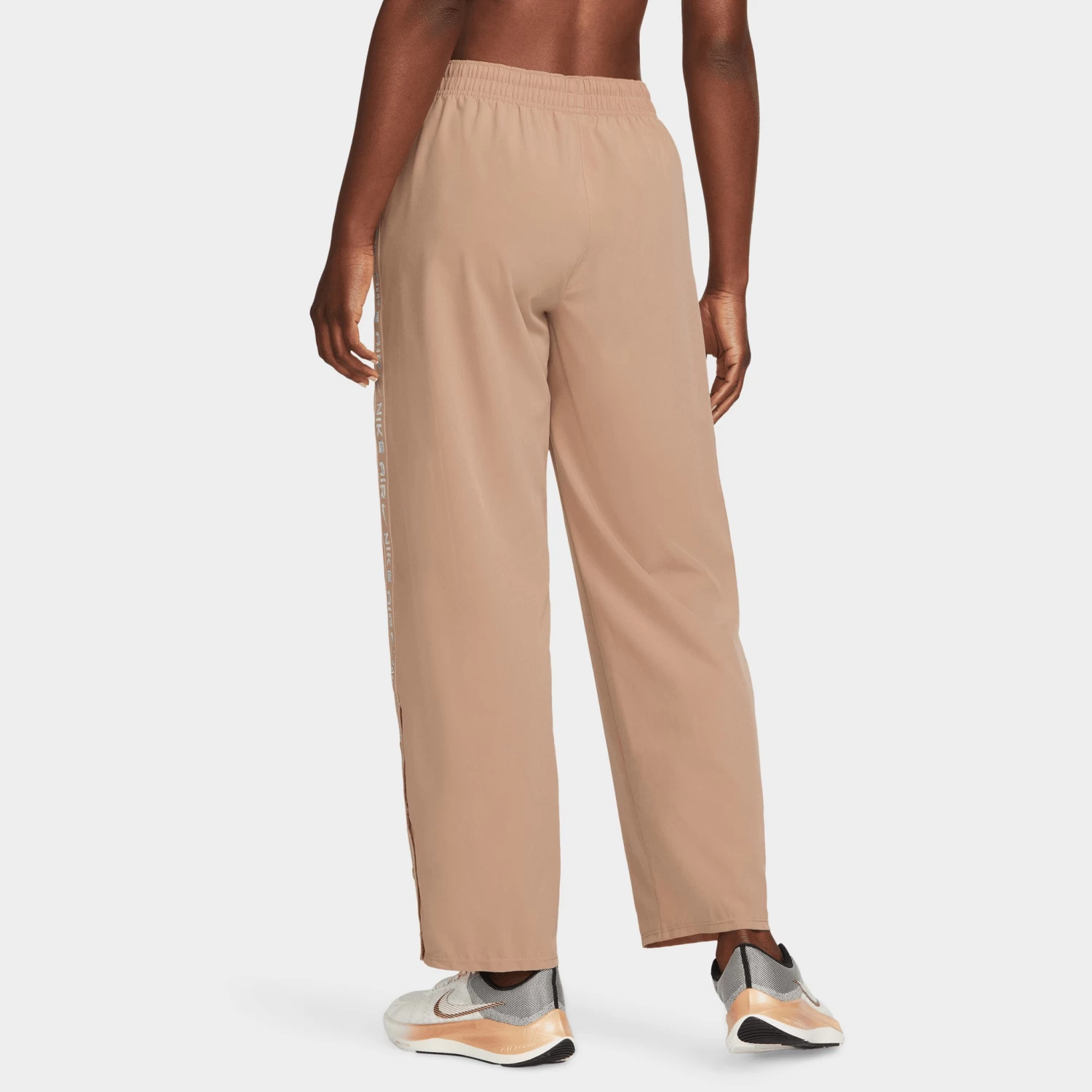 Nike Women's Air Mid-Rise Running Pants Hemp / Baroque Brown - Sanddrift - Image 2
