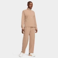 Nike Women's Air Mid-Rise Running Pants Hemp / Baroque Brown - Sanddrift -Sports Fashion Clothing Store FB7615 200 nike air womens mid rise running pants hemp baroque brown sand drift F