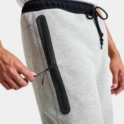 Nike Sportswear Tech Fleece Slim Fit Joggers Dark Grey Heather / Black - White -Sports Fashion Clothing Store FB8002 064 nike sportswear tech fleece joggers dkgreyheatherblk set F