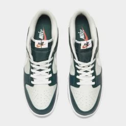 Nike Dunk Low Retro PRM Deep Jungle / White - Light Silver -Sports Fashion Clothing Store FB8896 300 P5copy