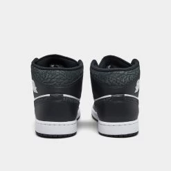 Jordan 1 Mid SE Off Noir / White - Black -Sports Fashion Clothing Store FB9911 001 P4