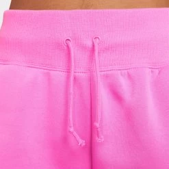 Nike Sportswear Phoenix Fleece High Rise Shorts Playful Pink / Black -Sports Fashion Clothing Store FD1409 675 nike sportswear phoenix fleece high rise shorts playful pink black D