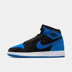 Jordan 1 Retro High OG GS Black / Royal Blue - White