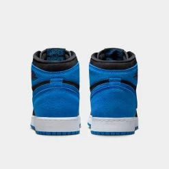 Jordan 1 Retro High OG GS Black / Royal Blue - White -Sports Fashion Clothing Store FD1437 042 P4