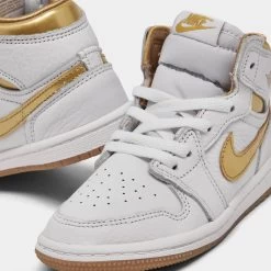 Jordan 1 Retro High OG TD White / Metallic Gold - Gum -Sports Fashion Clothing Store FD2598 107 P3