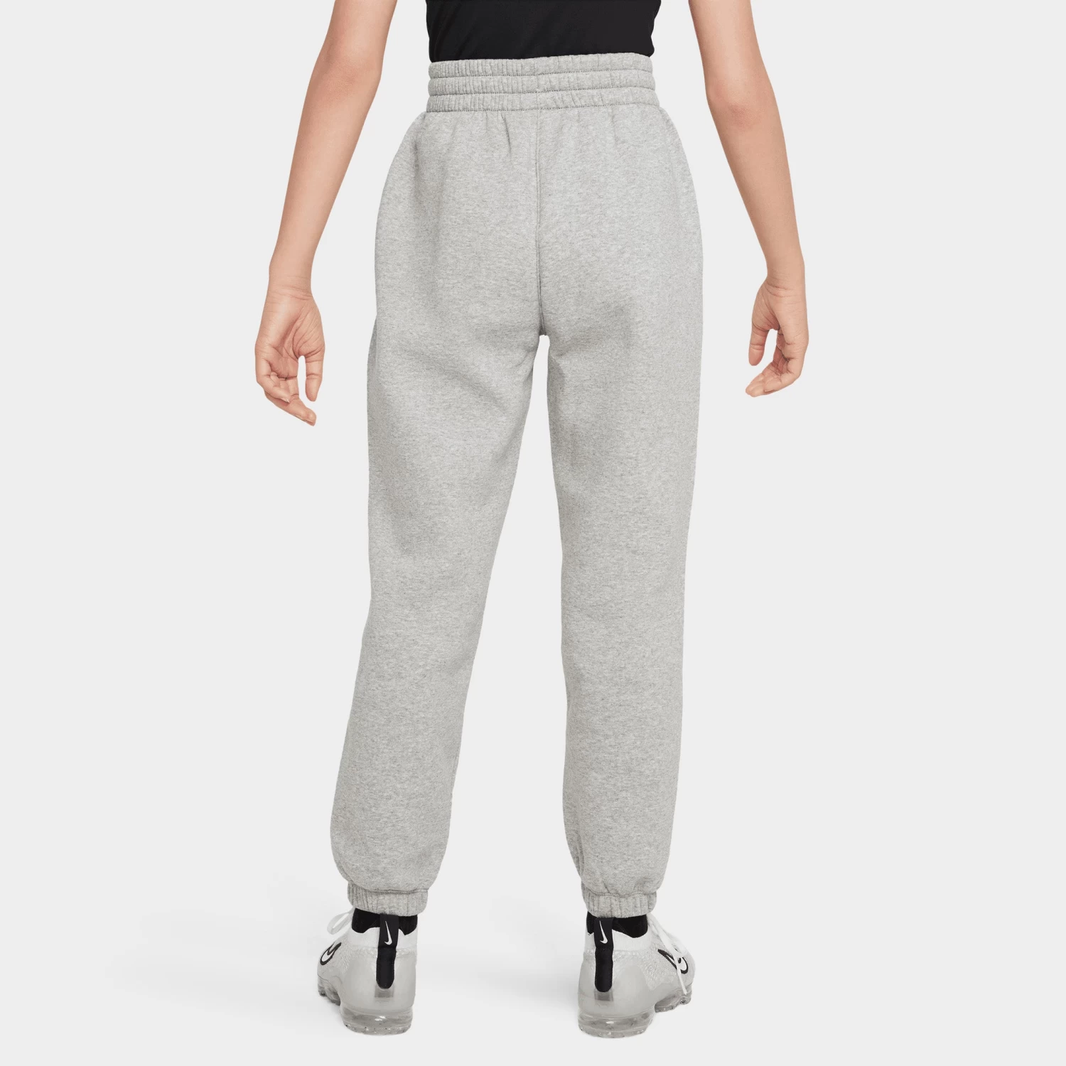 Nike Junior Girls' Club Fleece Loose Pants / Dark Grey Heather