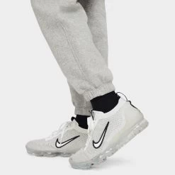 Nike Junior Girls' Club Fleece Loose Pants / Dark Grey Heather -Sports Fashion Clothing Store FD2933 063 nike junior girls club fleece loose pants dark grey heather D