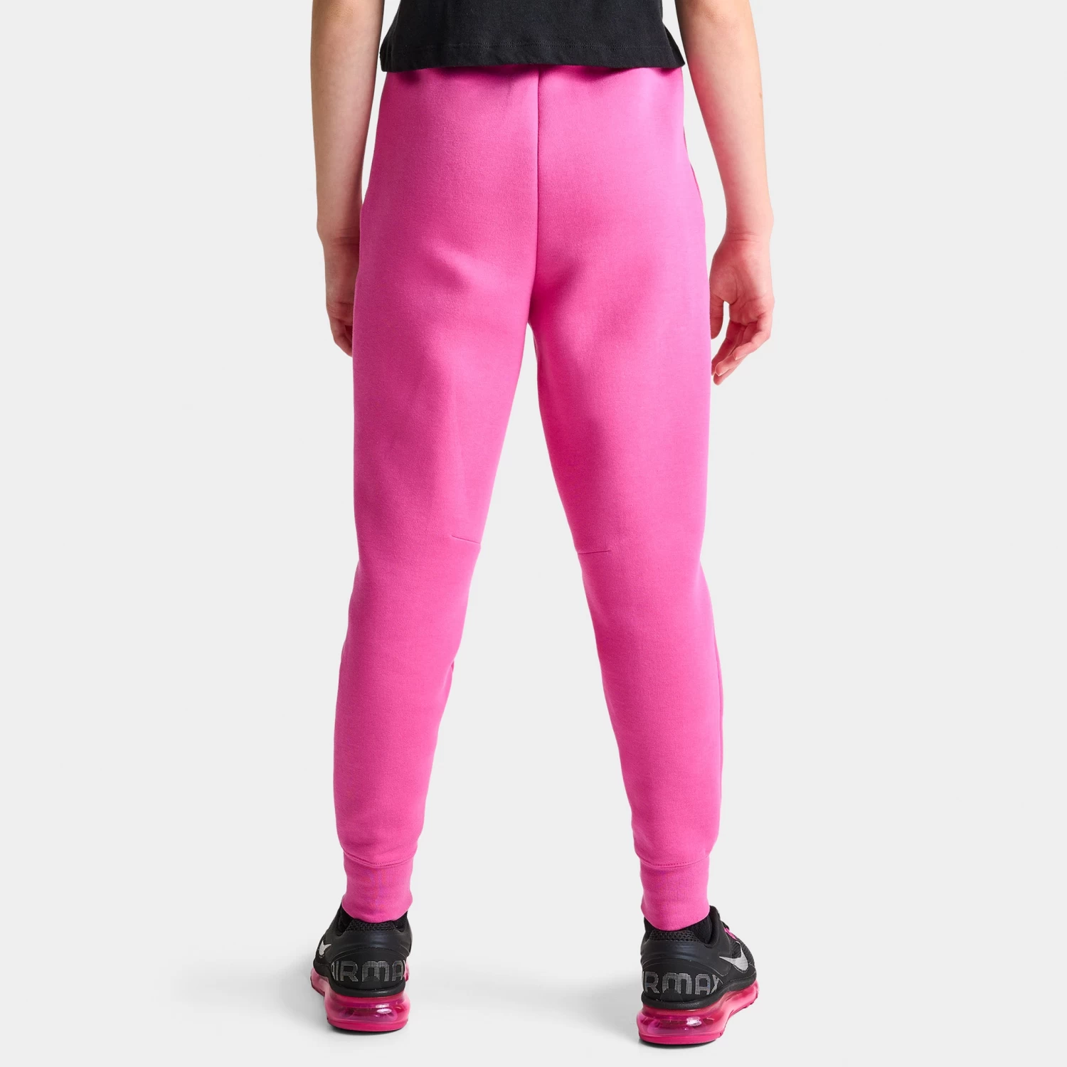 Nike Junior Girls' Tech Fleece Joggers Alchemy Pink / Black - Image 2