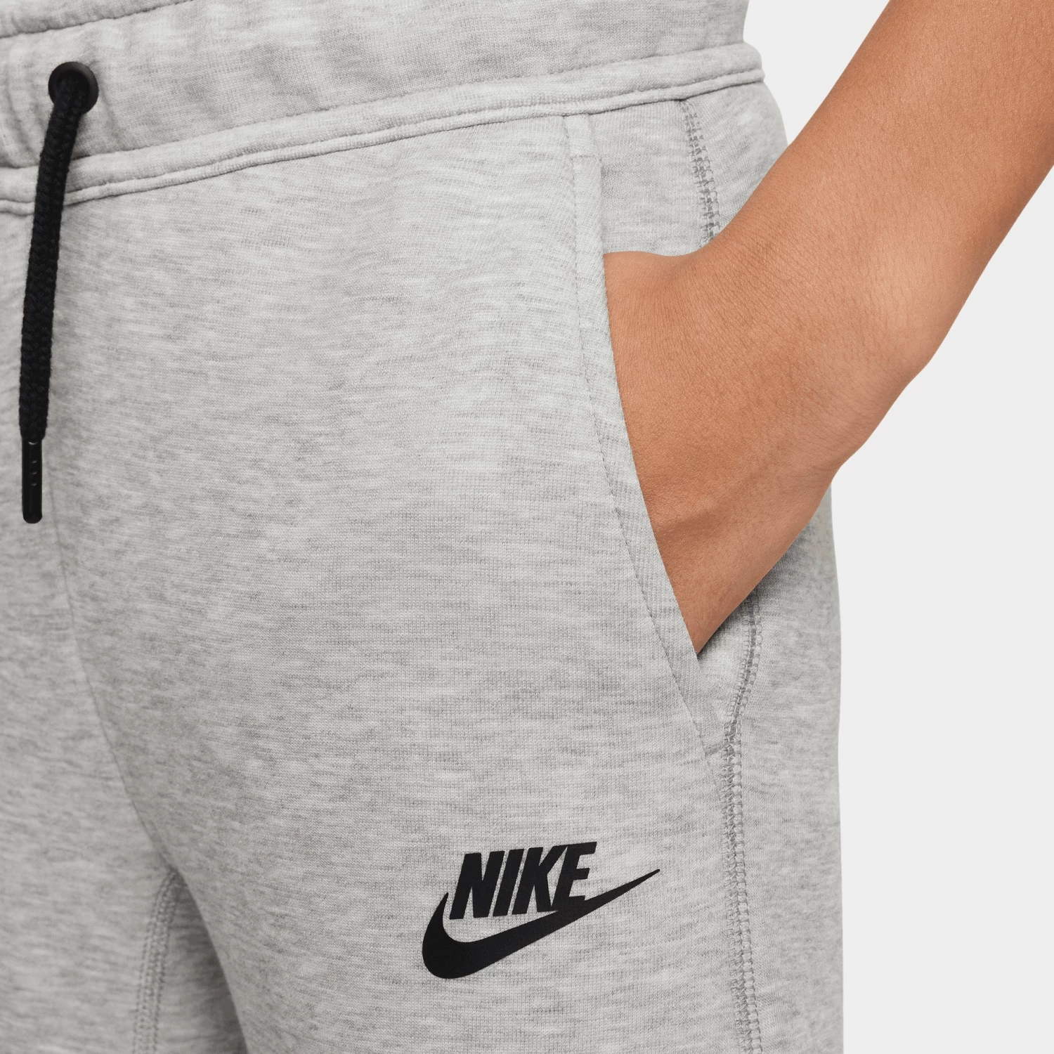 Nike Sportswear Junior Boys' Tech Fleece Pants Dark Grey Heather / Black - Image 3