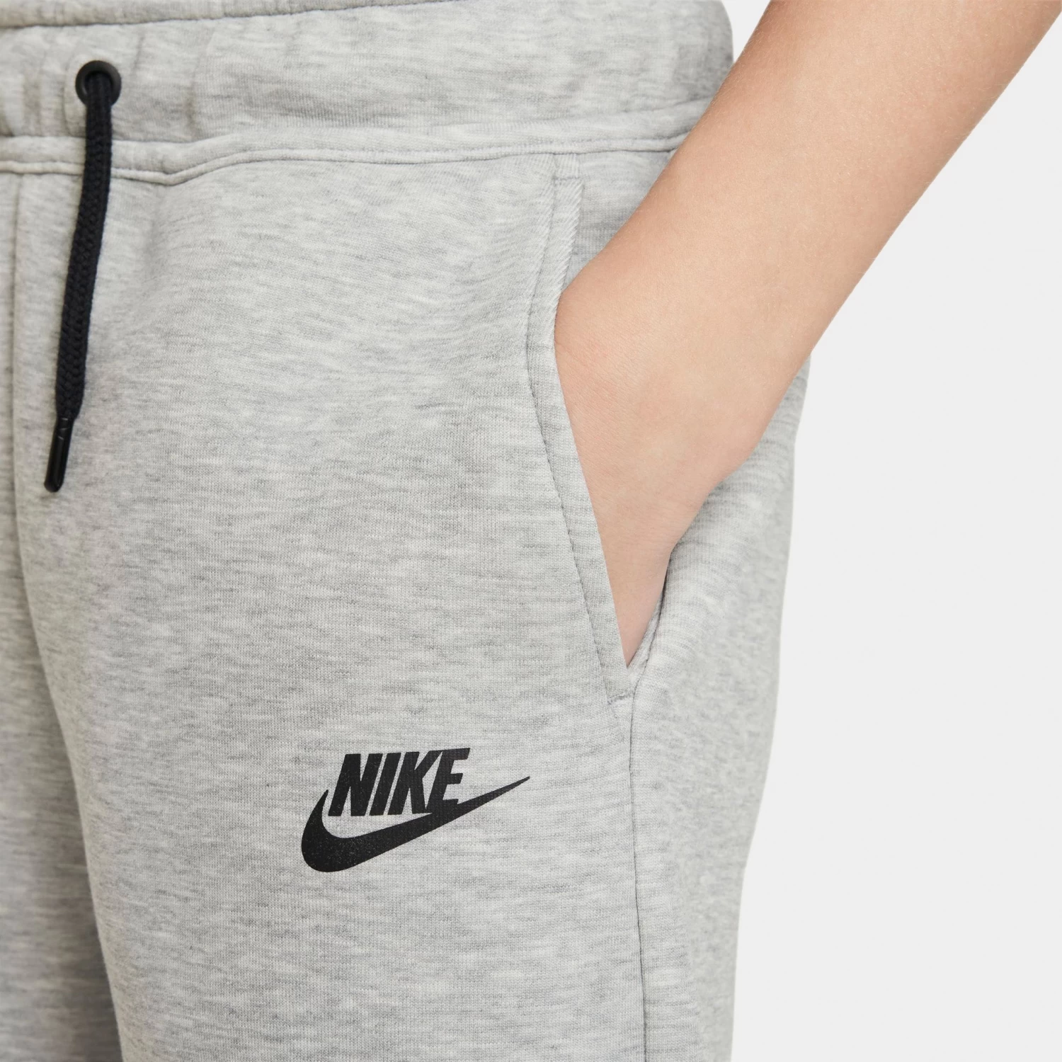 Nike Sportswear Junior Boys' Tech Fleece Shorts Dark Grey Heather / Black - Image 3