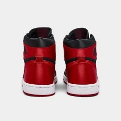 Jordan Women's 1 Retro High OG Black / University Red - White -Sports Fashion Clothing Store FD4810 061 P4