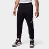 Jordan Essentials Fleece Baseline Pants Black / White -Sports Fashion Clothing Store FD7345 010 jordan fleece baseline pants black white B