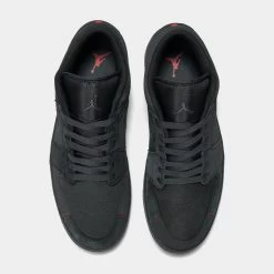 Jordan 1 Low SE Dark Smoke Grey / Black - Varsity Red -Sports Fashion Clothing Store FD8635 001 P5