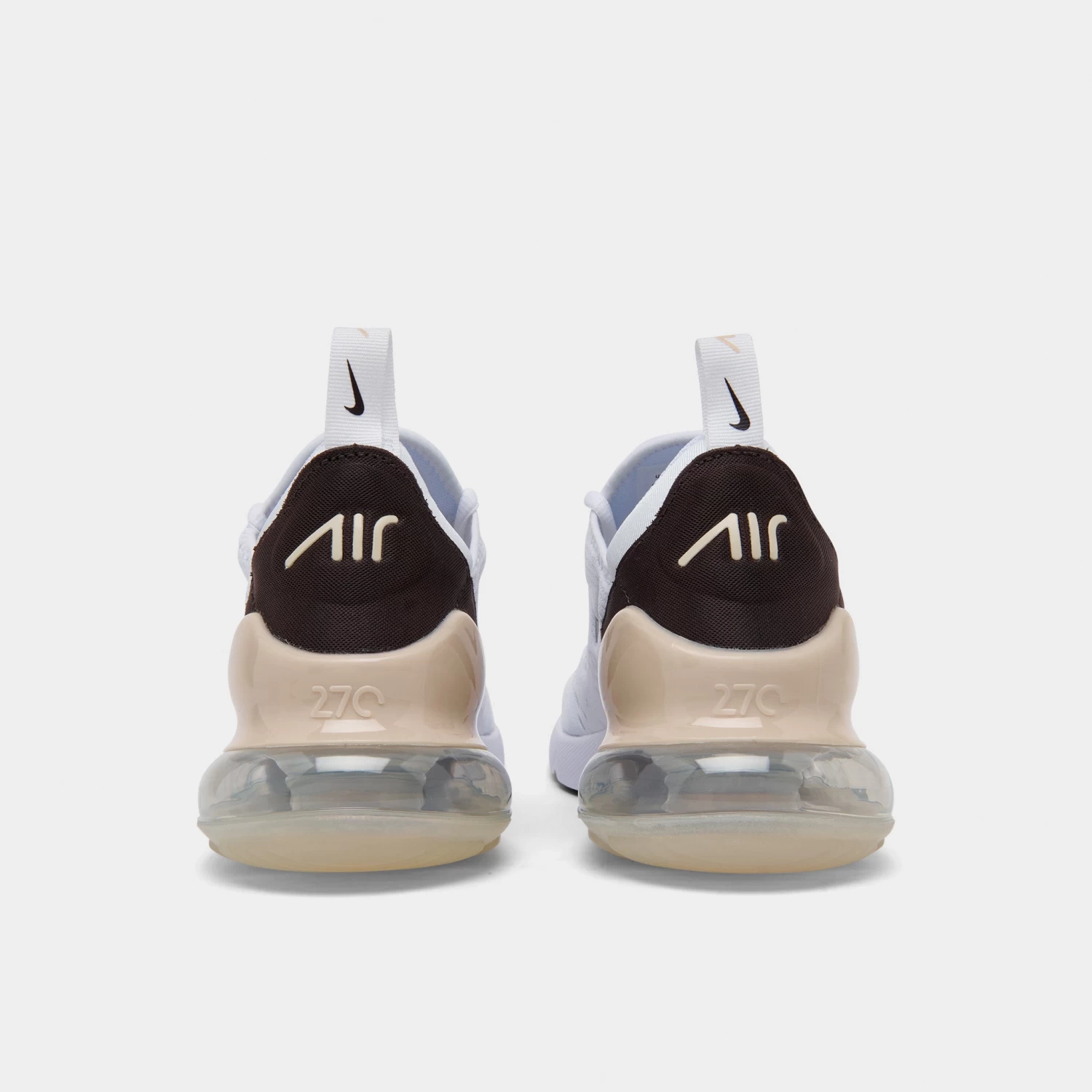 Nike Women's Air Max 270 White / Velvet Brown - Sanddrift - Image 4