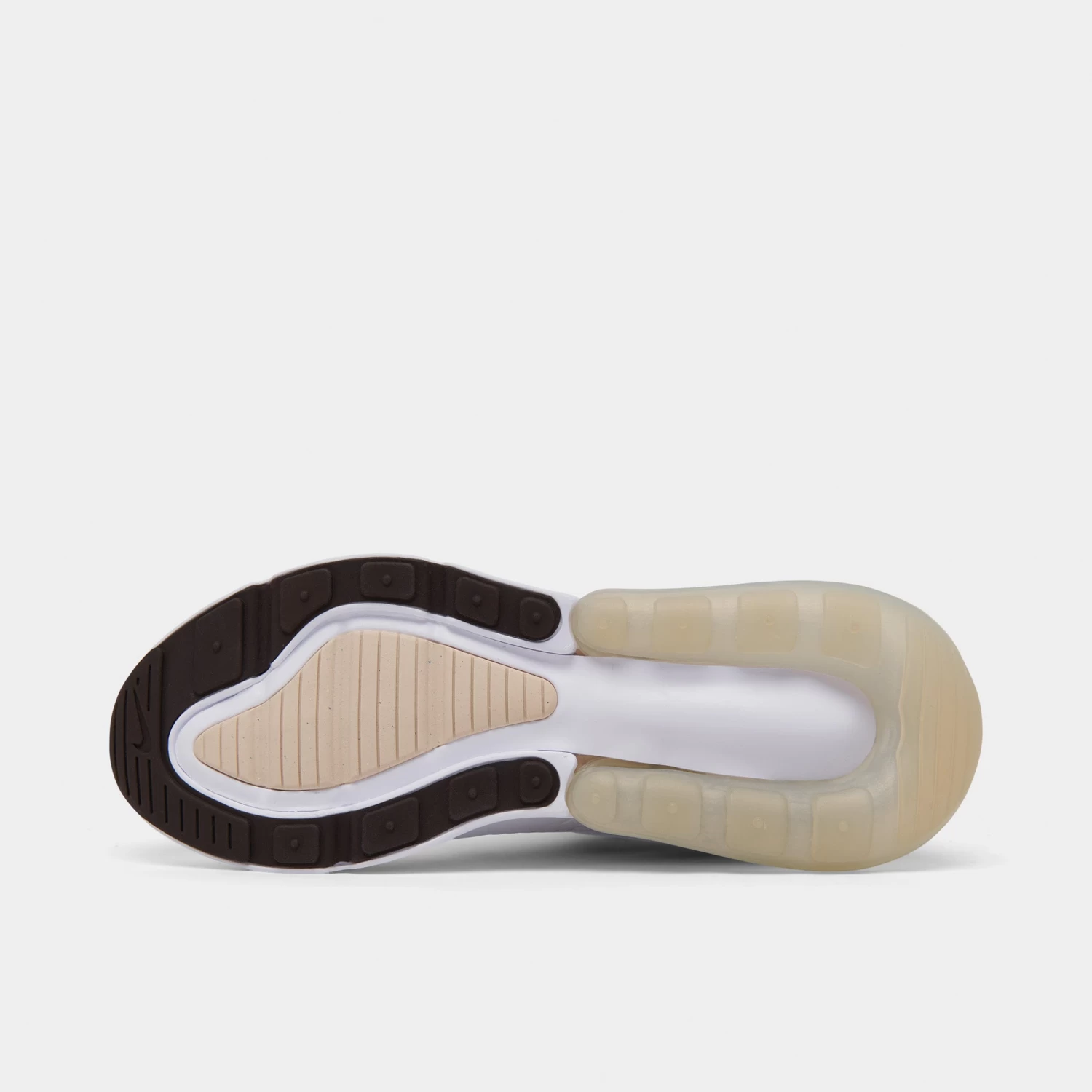 Nike Women's Air Max 270 White / Velvet Brown - Sanddrift - Image 6
