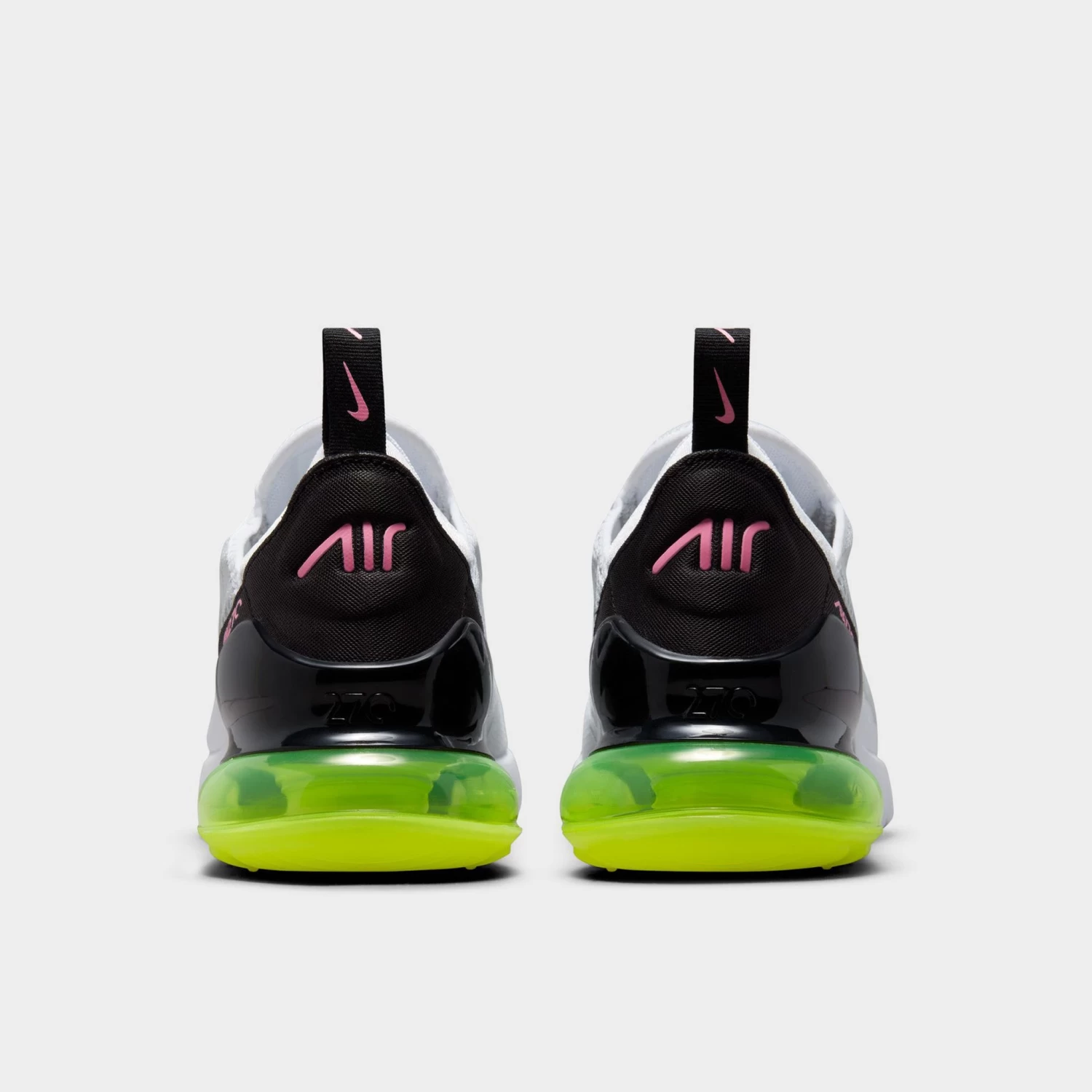 Nike Women's Air Max 270 Pure Platinum / Black - Volt - Image 5