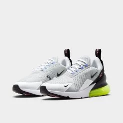 Nike Women's Air Max 270 Pure Platinum / Black - Volt -Sports Fashion Clothing Store FJ0734 043 nike women s air max 270 pure platinum black volt 2