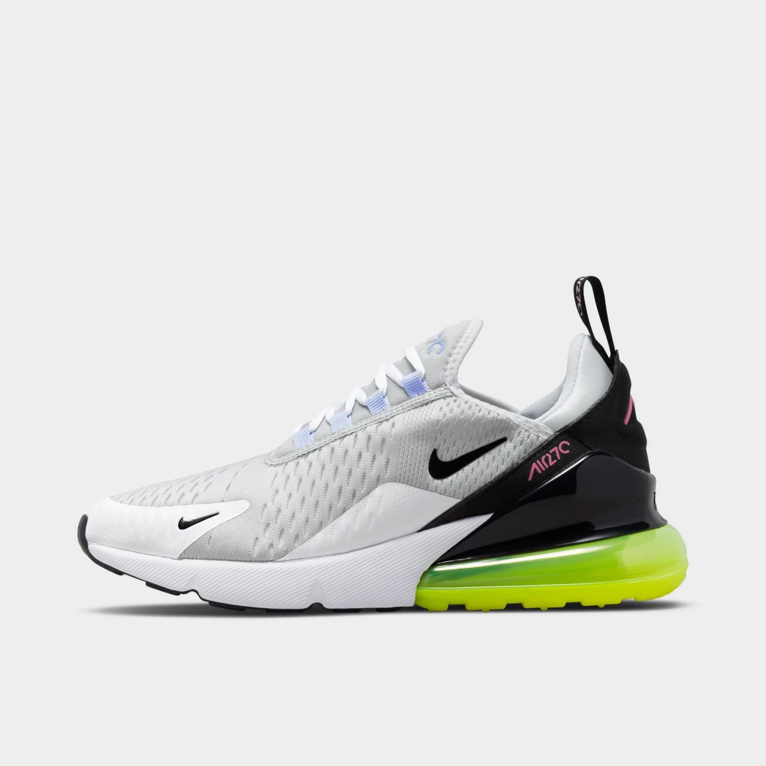 Nike Women's Air Max 270 Pure Platinum / Black - Volt