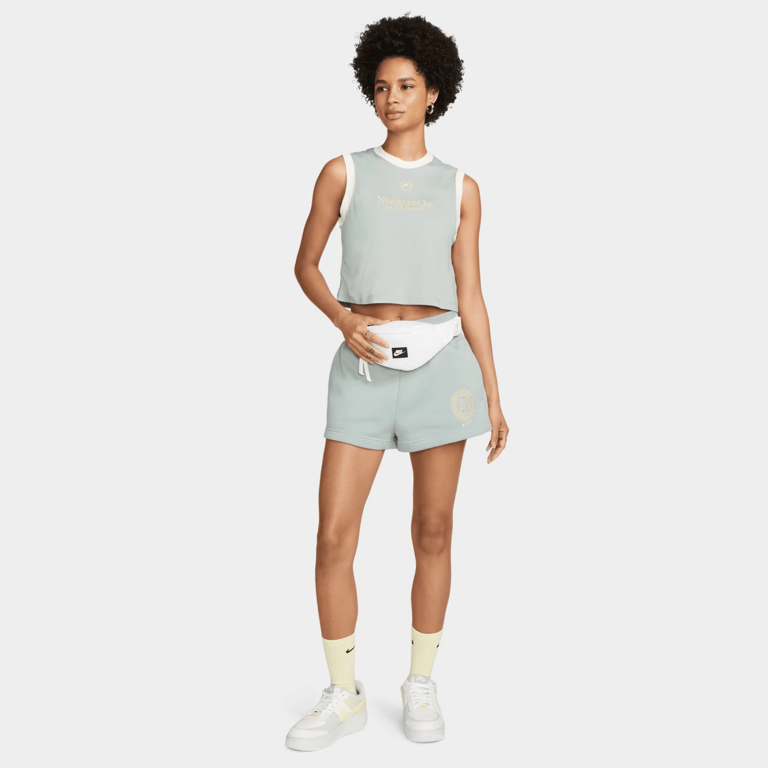Nike Sportswear Women's Heritage Tank Top / Dusty Sage - Image 5